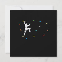 Funny Colorful Boulder Climber Geschenk