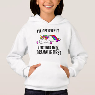 Funny Colorful Dramatisches Drama Hoodie