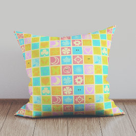 Funny Colorful Pattern Baby Kissen