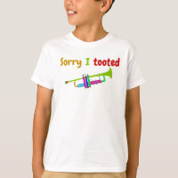 Funny Colorful Trumpet T - Shirt