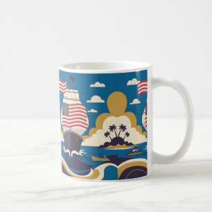 Funny Columbus Tagesgeschenk Idee Kaffeetasse
