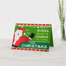 Funny Coming Zuhause Sing-a-long Santa