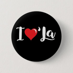 Funny Comma La Kamala Harris I Liebe Comma La Button