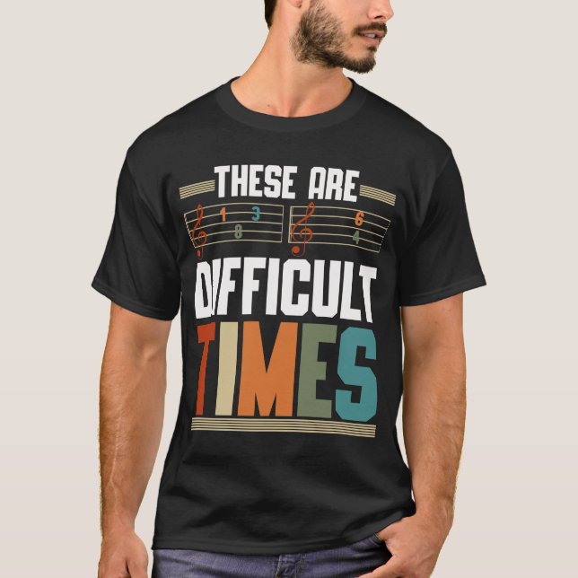 Funny Composer Spaß Musical Notes T-Shirt (Vorderseite)