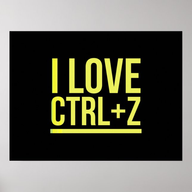 Funny Computer Nerd Programmierung Poster (Vorne)