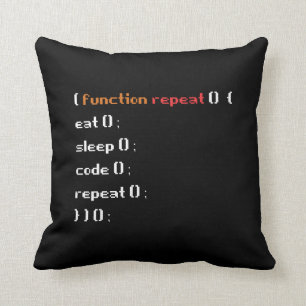 Funny Computer Science Coder Programmierfunktion Kissen