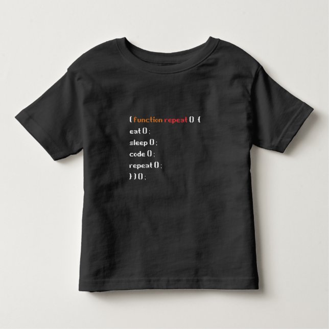 Funny Computer Science Coder Programmierfunktion Kleinkind T-shirt (Vorderseite)