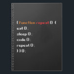 Funny Computer Science Coder Programmierfunktion Notizblock<br><div class="desc">Ein lustiges Geschenk für Programmierer,  Gamer,  Informatiker,  Softwareentwickler,  IT-Admin,  Nerd und PC-Geek. Perfekte Überraschung für ein Lachen mit Freunden,  Familie und Kollegen in der Schule oder Arbeit.</div>