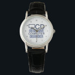Funny Computer Science Geek Armbanduhr<br><div class="desc">Ein cooles Computerlehrer-Geschenk für einen Computerfreak. Sie haben bereits alle technischen Dinge, die sie brauchen, also besorgen Sie ihnen dieses phantastische Nerdy-Geschenk. Ein lustiges OCD-Akronym für Programmierer in der Informatik.</div>
