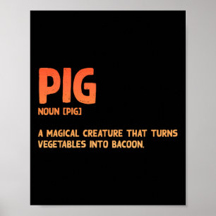 Funny Con Art For Men Rbecue Pork Grillen Con Lo Poster