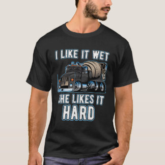 Funny Concrete Mixer - Cement Mixer Truck Driver G T-Shirt