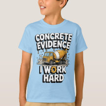 Funny Concrete Mixer Truck Boys Cute Construction
