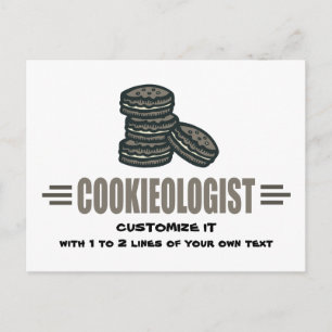 Funny Cookie Postkarte