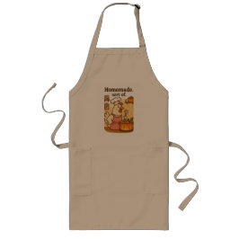 Funny Cooking Chicken Apron – Hen Making Soup Lange Schürze