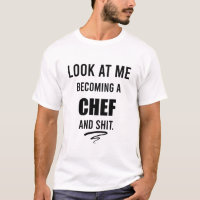 Funny Cooking Geschenk für Koch Funny Koch Shirt