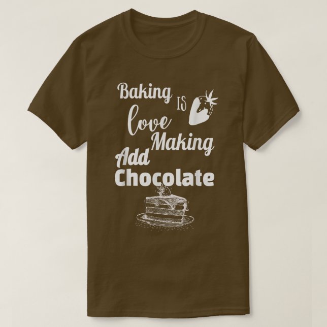 Funny CookingBakers T-Shirt (Design vorne)