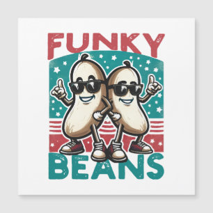 Funny Cool Beans Magnetkarte