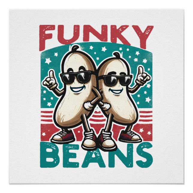 Funny Cool Beans Poster (Vorderseite)
