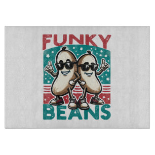 Funny Cool Beans Schneidebrett