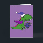 Funny Cool Dragon und Menorah Happy Hanukkah Art Feiertagskarte<br><div class="desc">Unglaublich witzig niedlicher Drache mit Menorah Kerzen Original Kunst Happy Hanukkah Design ist fabelhaft für alle,  die Liebe Drachen und Feiern Hanukkah Urlaub.</div>