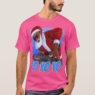 Funny Cool Hip Hop Dj Weihnachtsbanst T-Shirt