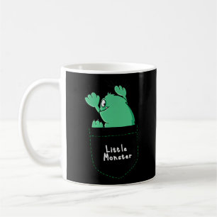 Funny Cool Little Monster Novelty Graphic T-Shirt Kaffeetasse
