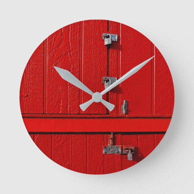 Funny Cool Niedlich einzigartig Runde Wanduhr (Vorderseite)