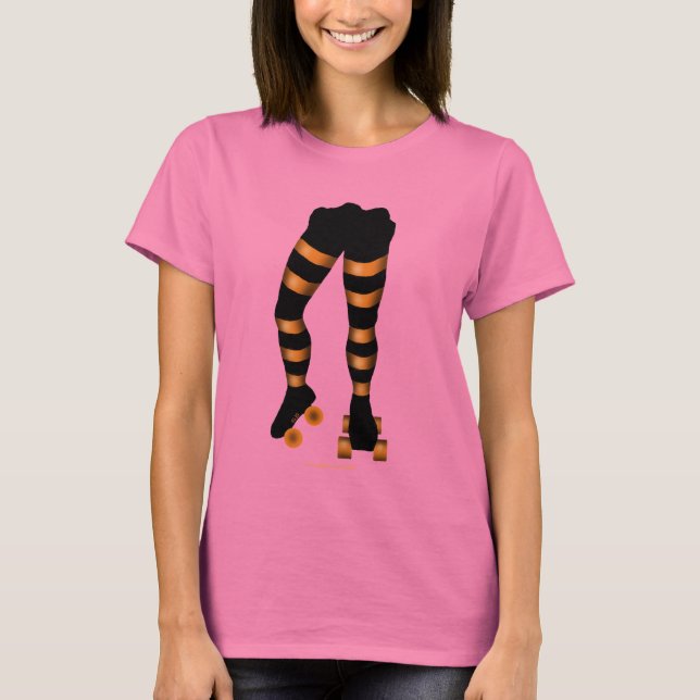 Funny cool Roller Skater T - Shirt Design (Vorderseite)