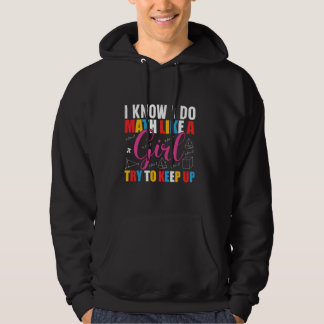 Funny COOL WEISS ICH, DASS ICH MATHILFE WIE EIN MÄ Hoodie