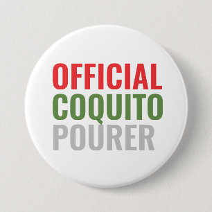Funny Coquito Button
