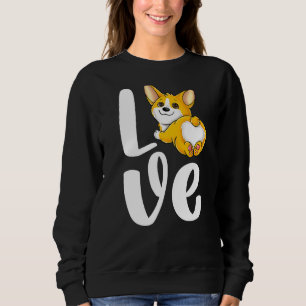 Funny Corgi Niedlich Pembroke Welsh Dog Hintern Li Sweatshirt