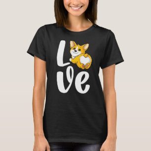 Funny Corgi Niedlich Pembroke Welsh Dog Hintern Li T-Shirt