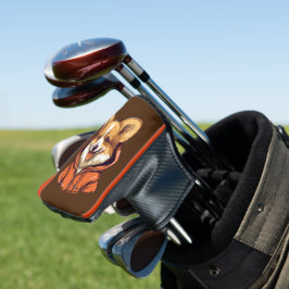 Funny Corgi Wearing Hoodie Golf Headcover