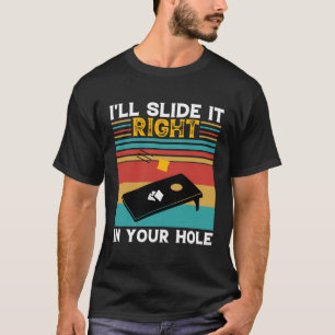 Funny Cornhole Lover ich werde es direkt in Ihrem T-Shirt