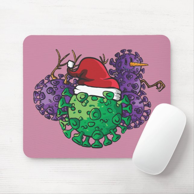 Funny Coronavirs Christmas Memes 2020 Mousepad (Mit Mouse)