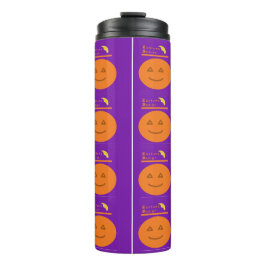 Funny Costume Design Pumpkin Thermal Tumbler Thermosbecher