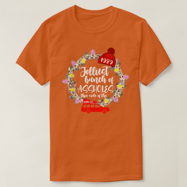 Funny Costume Weihnachtsbaum Truck Jolarly Bunch T-Shirt (Design vorne)