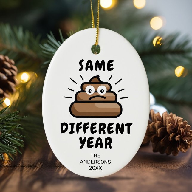 Funny Covid Weihnachten 2021 Keramik Ornament (Von Creator hochgeladen)