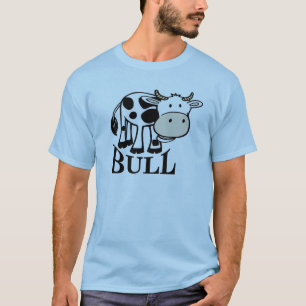 Funny Cow Comical Bull T-Shirt