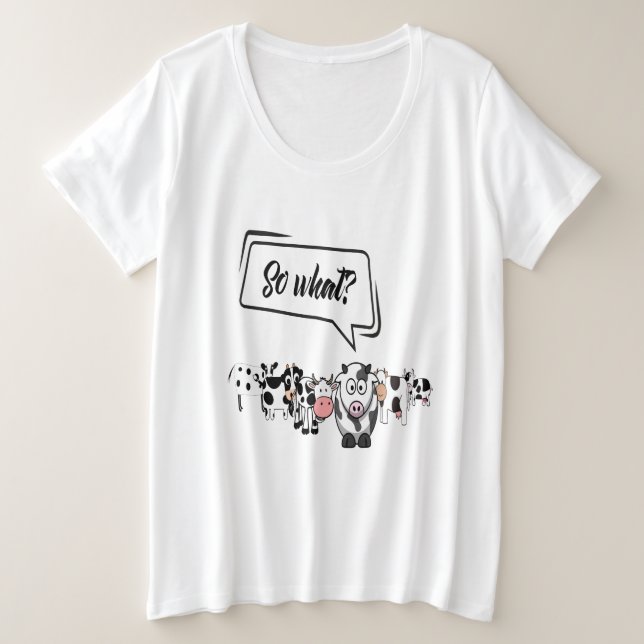 Funny Cow donc quelle conséquence plaisanterie (Design devant)