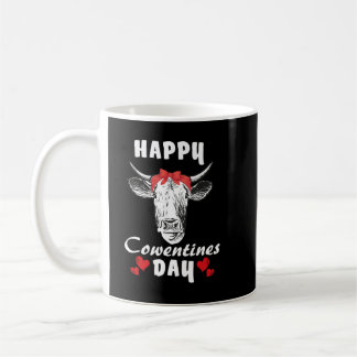 Funny Cow Lover Happy Cowentines Farm Geschenk. Pe Kaffeetasse