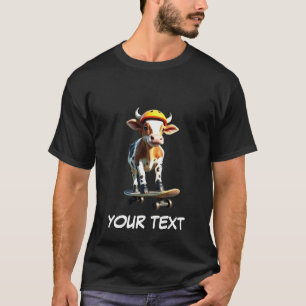 fUNNY COW MEME T - SHIRT