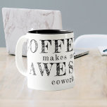 Funny coworker custom typography quoting gift kaffeetasse<br><div class="desc">Moderne mutige Typografie lustige Büroassistent maßgeschneiderte Kaffee-Tasse. Der Text ist vollständig editierbar, Sie können ihn mit Ihren eigenen ändern. Geeignet als Geschenk für einen Arbeitskollegen, Teammitglied oder Mitarbeiter. Bitte beachten Sie, dass die Text- und Hintergrundfarben geändert werden können. Um verschiedene Farben auszuwählen, wählen Sie im Menü PERSONALISIEREN die Option EDIT...</div>