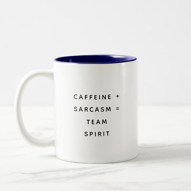Funny Coworker Quotes Office Humor Gift Mug (Gauche)
