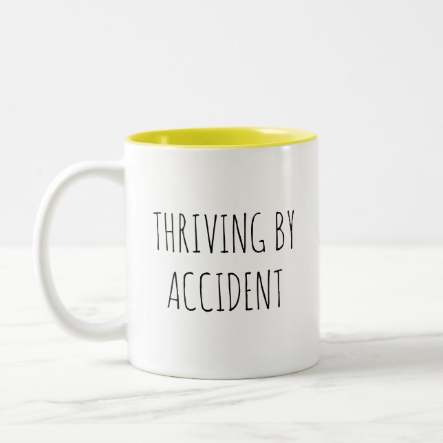 Funny Coworker Quotes Office Humor Gift Mug Zweifarbige Tasse (Links)