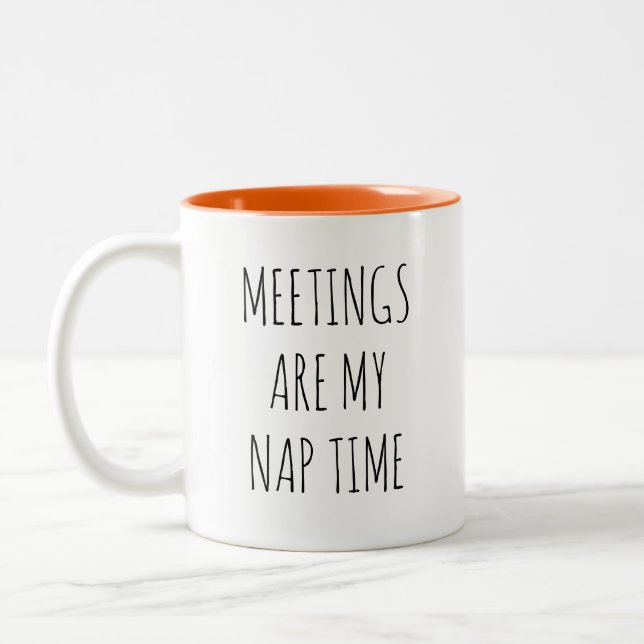 Funny Coworker Quotes Office Humor Gift Mug Zweifarbige Tasse (Links)