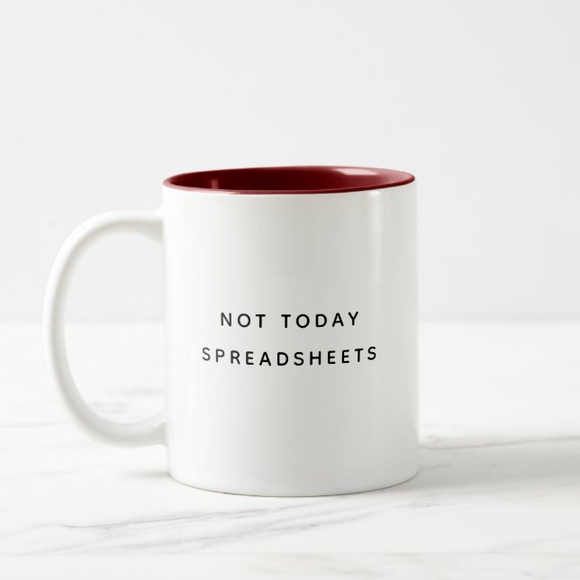 Funny Coworker Quotes Office Humor Gift Mug Zweifarbige Tasse (Links)
