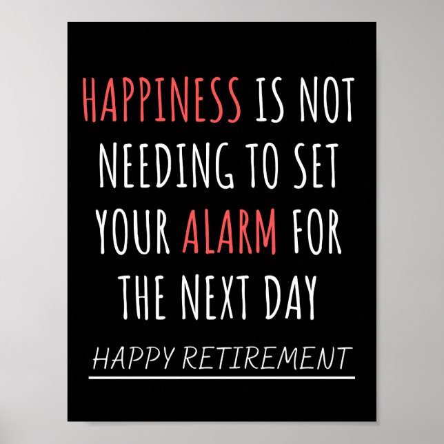 Funny coworker retirement poster (Vorne)