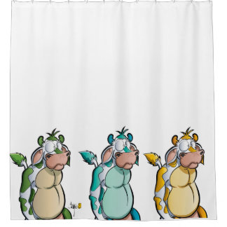 Funny Cows Duschvorhang