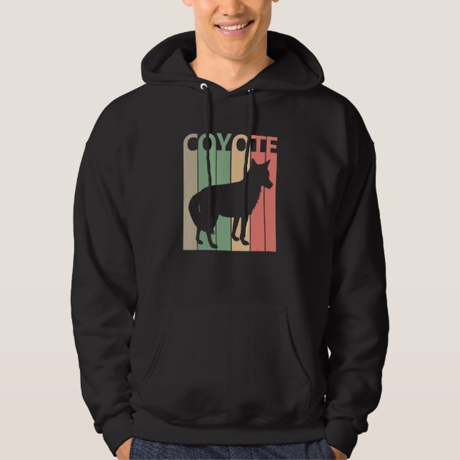 Funny Coyote Costume Hoodie (Vorderseite)